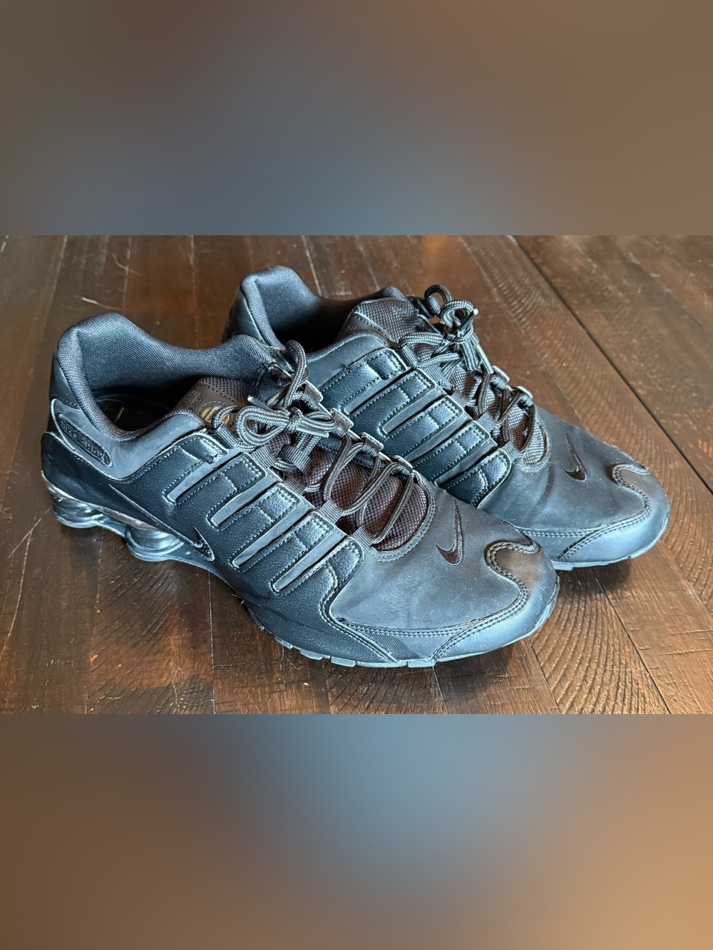 Nike Shox NZ black-chrome size 11 US